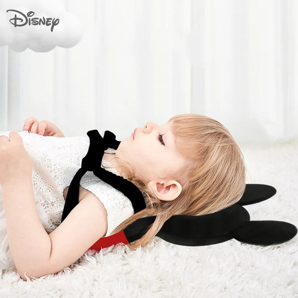 Disney Baby Head Back Protector Safety Pad Pillow Infant Toddler Harness Headgear Bear Rabbit Baby Head Protection Pad Cute New