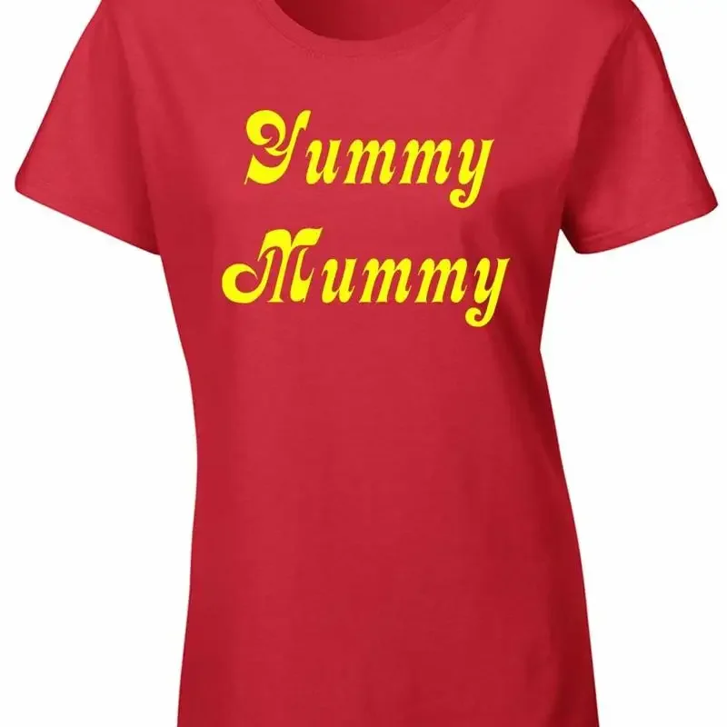 Yummy Mummy T Shirt Mother'S Day Wife Mum Girlfriend Nanny Birthday Present