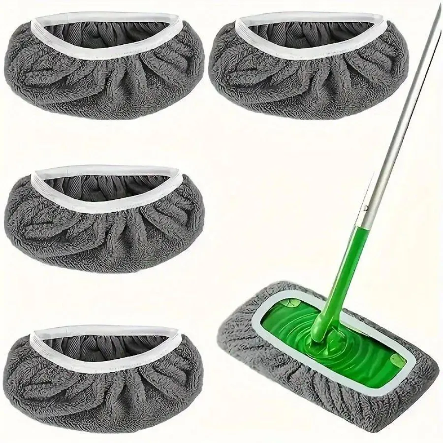 4 Piece Gray Mop Cl… - image