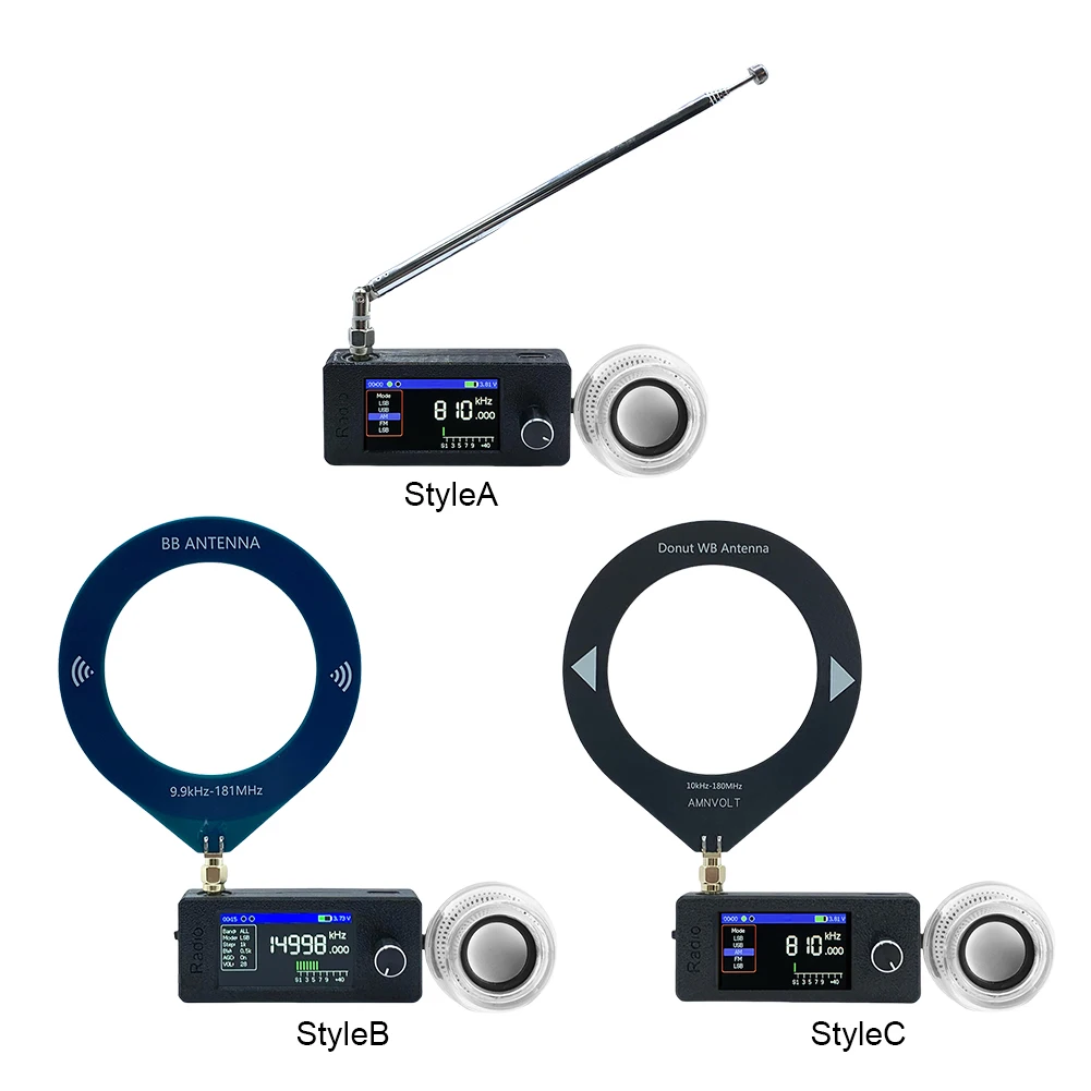 AMラジオ受信機セット ミニポケットラジオ USB AM/FM 受信機