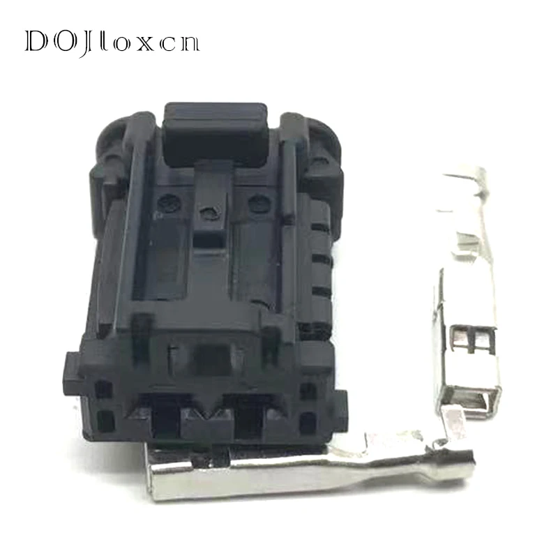 2 Pin Connector For Peugeot Nissan Xuanyi Automatic Air Conditioner Blower Resistance Fan Resistance Plug DJ70232A-2.8-21