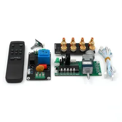 Assembeld Remote ALPS RK27 Motor Volume Control Board（Support 4 Way Audio Input )