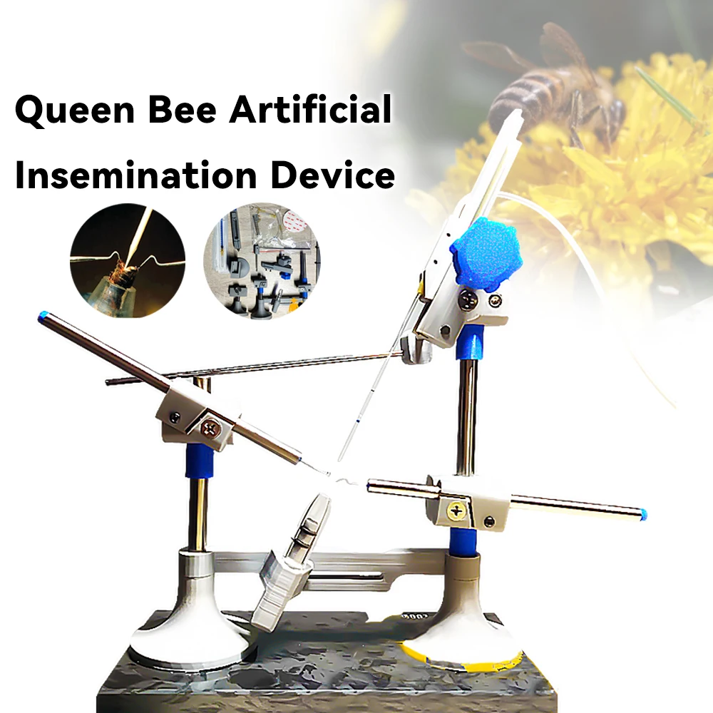 

Beekeeping Mating Equipment Queen Rearing Honeybee Artificial Insemination Instrument Kits With Professional Microscope