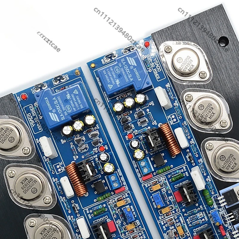 2 Channel Class AB Amplifier Board 300W*2 High Power HiFi Audio Amp for DIY Audio System