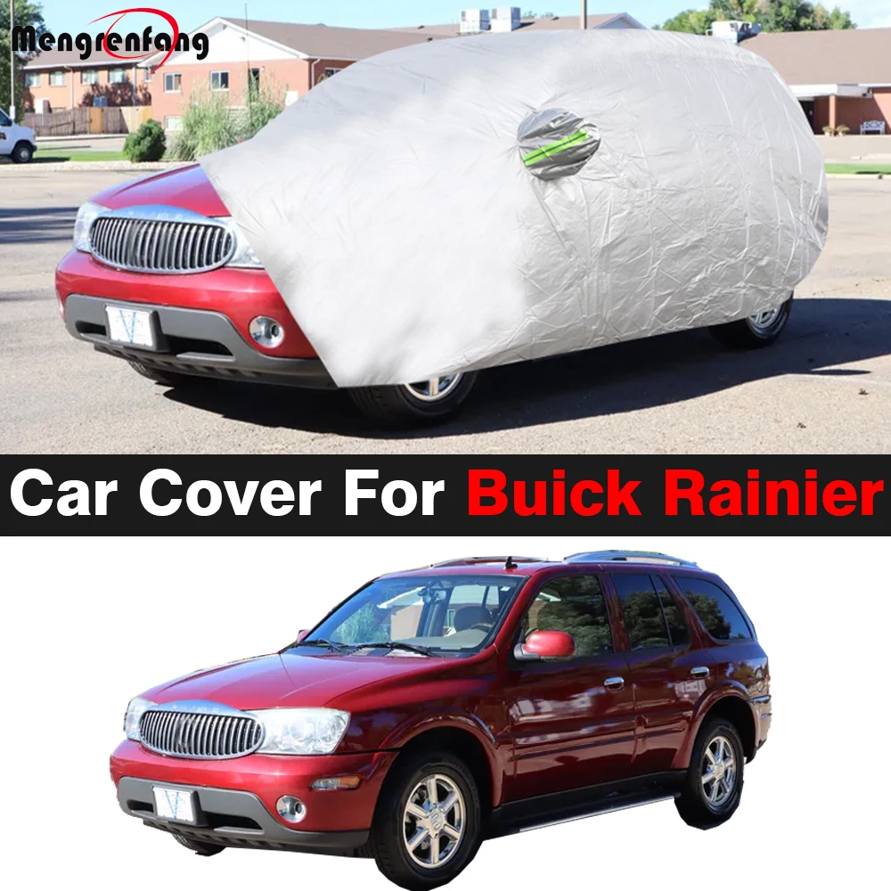 Full Car Cover Outdoor Anti UV Sun Rain Snow Protection MPV Cover For Buick Rainier 2004-2025