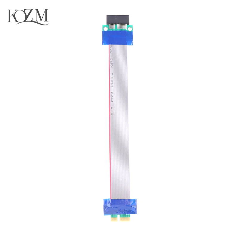 

PCI Expres X1 PCI E Riser Card Extender Extension Ribbon Flexible Relocate Ribbon PCIE Extension Cable Adapter