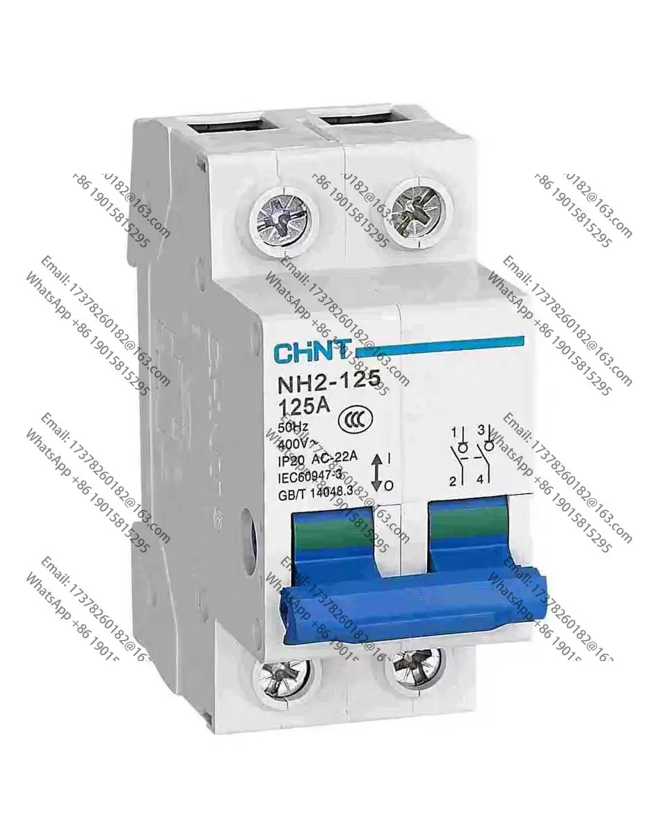 CHINT NH2-125 1P 2P 3P 4P Cuchillo pequeño Disyuntor Seccionador 32A 63A 100A 125A