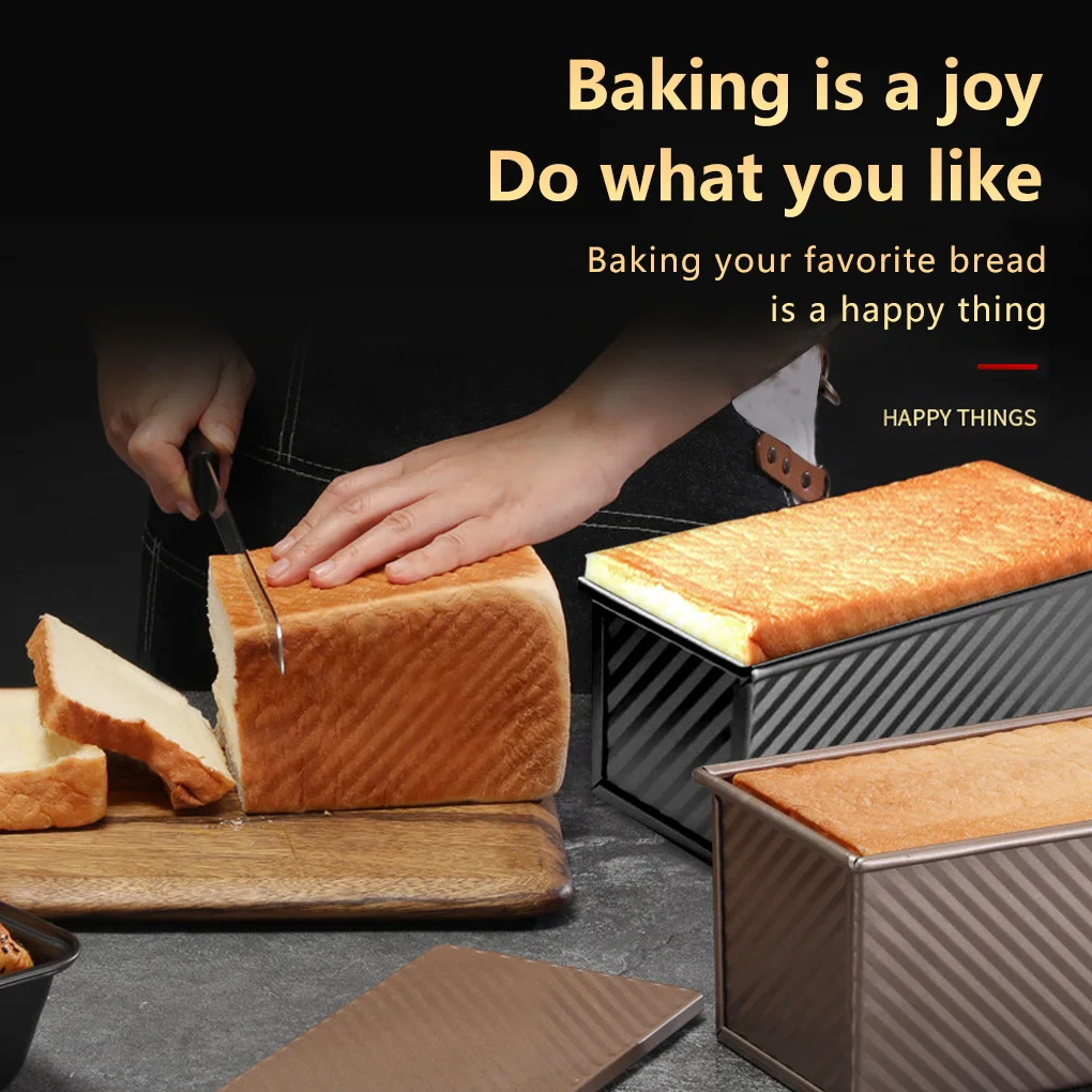 ZHANGXIAO Stampo per Pane, Creativo A Forma di Cuore A Forma di Fiore Pane Tostato Muffa Anti-Aderente Acciaio al Carbonio 450g Cottura al Forno Teglia (Colore : BPink