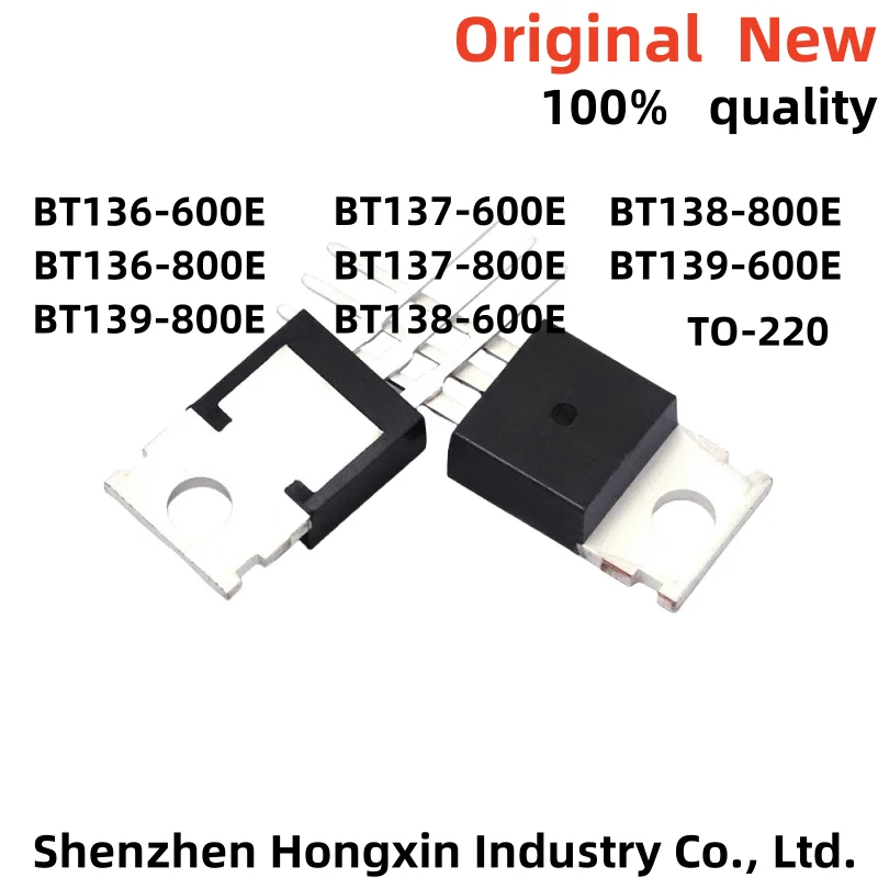 

3PCS BT136-600E BT137-600E BT138-600E BT139-600E BT136-800E BT137-800E BT138-800E BT139-800E PARA-220 BT136 BT137 BT138 BT139 I