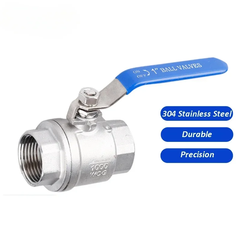 

high quality Durable 304 316 Stainless Steel Female Thread Valves with Vinyl Handle - Available in Sizes 1/4" to 2" BSPT