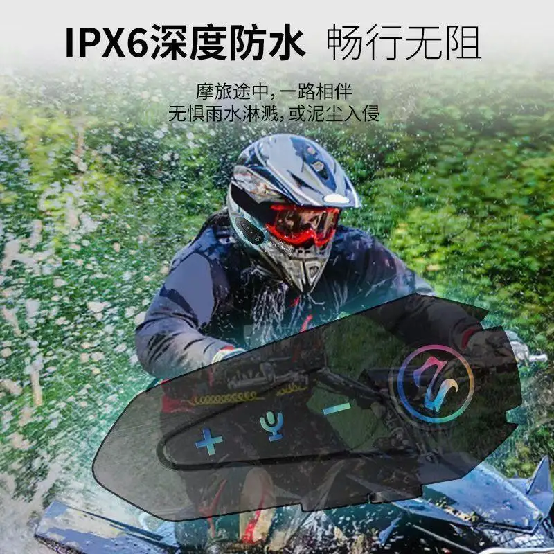 

Helmet Bluetooth headset motorcycle half helmet rider riding long-lasting built-in headset z28