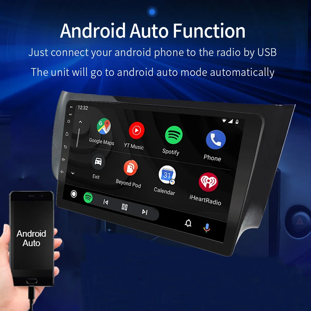 Wireless Carplay Android Auto for Nissan Sentra 2013-2017 Radio Navigation Touch Screen Car Multimedia Support Mirror Link Play