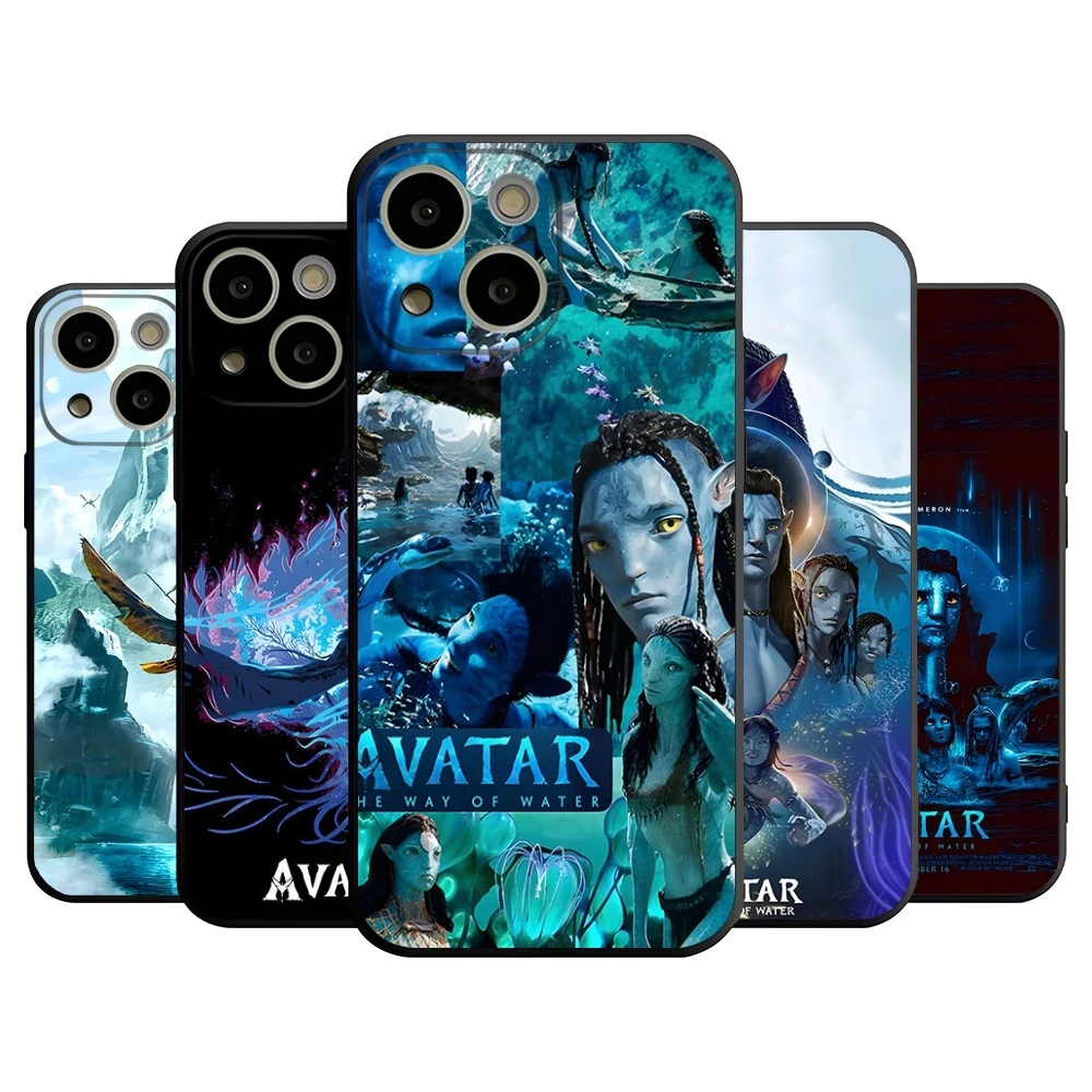 Avatar The Way Of Water Phone Case For 14 Pro Max For Apple Iphone 16 15 Po Max 12 Mini 11 13 Pro Xr X Xs 8 7 Plus Back Cover