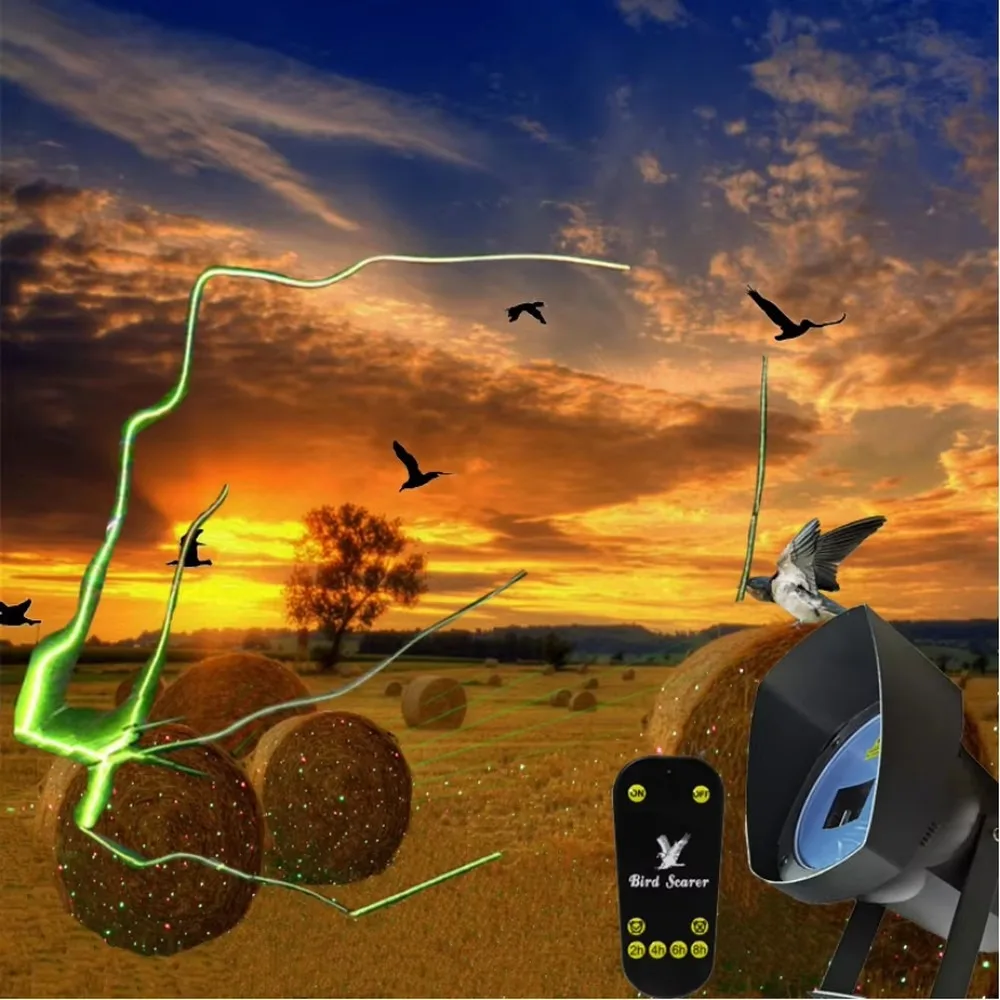 Double-Sided Reflective Bird Repellent Tape Outdoor Bird Control Scare Tape for Garden Farm Agriculture Bird Deterrent