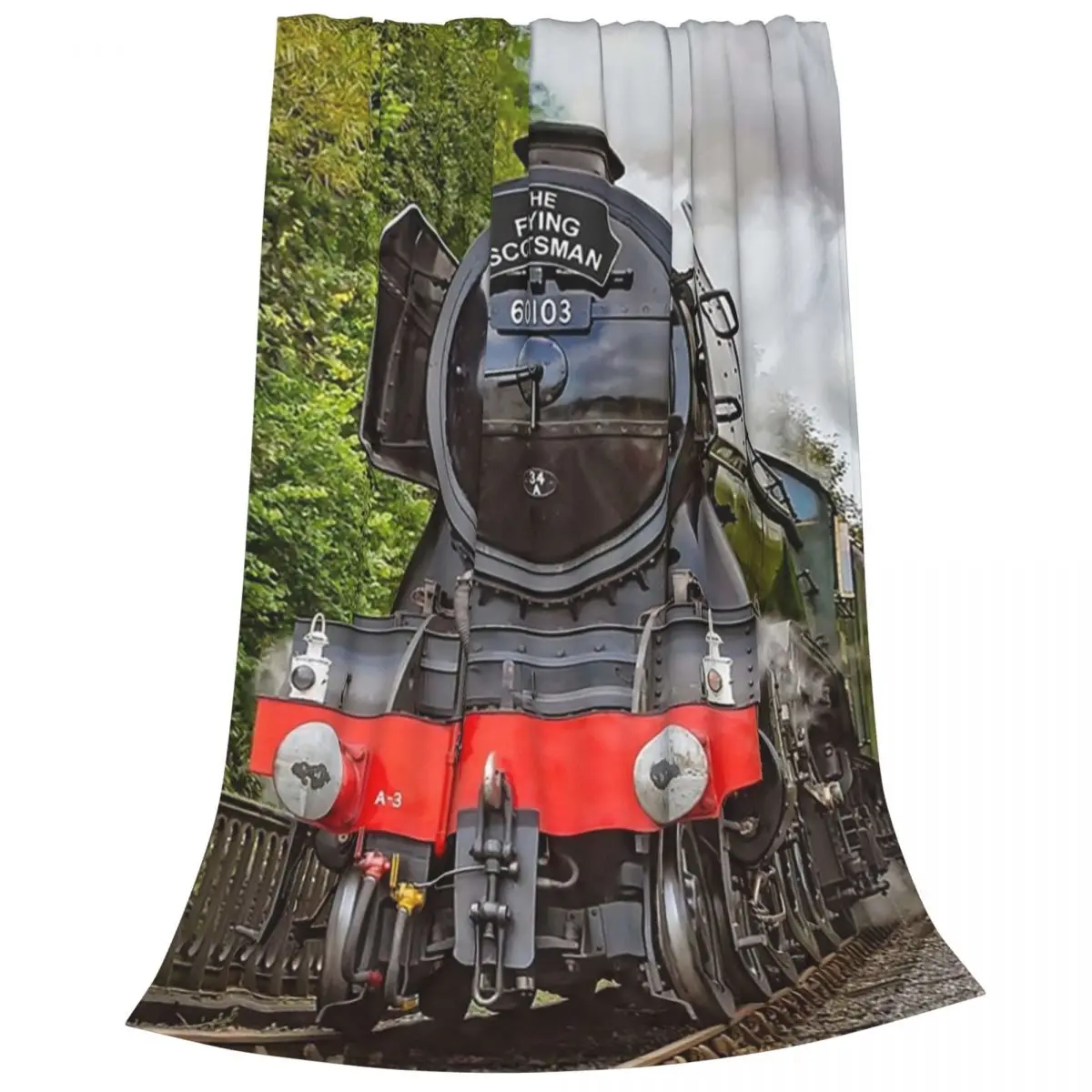 The Flying Scotsman 60103 Blanket Flannel Warm Sofa Throw Blankets For Couch Bedding Outdoor Throws Bedspread Quilt