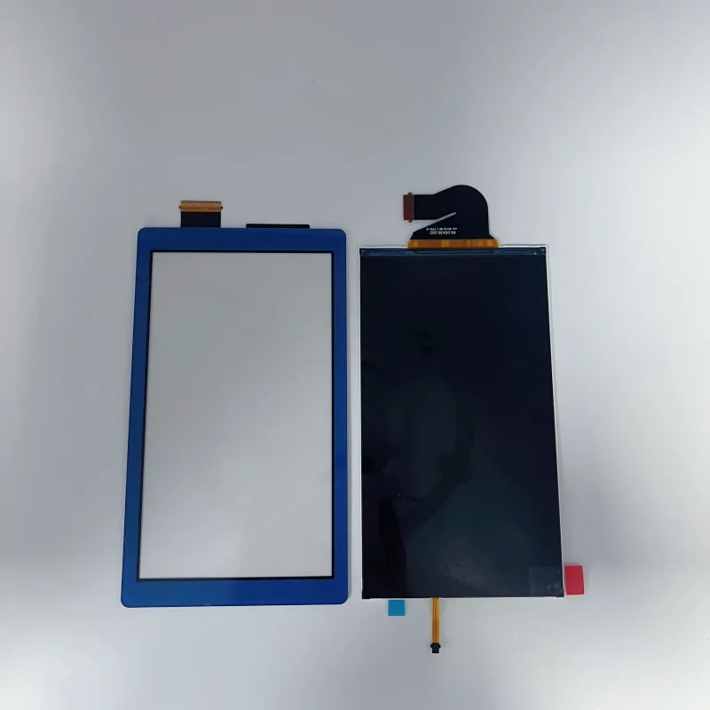 شاشة عرض LCD أصلية لوحدة التحكم في الألعاب نينتندو سويتش لايت مع محول رقمي لشاشة تعمل باللمس استبدال NS LITE
