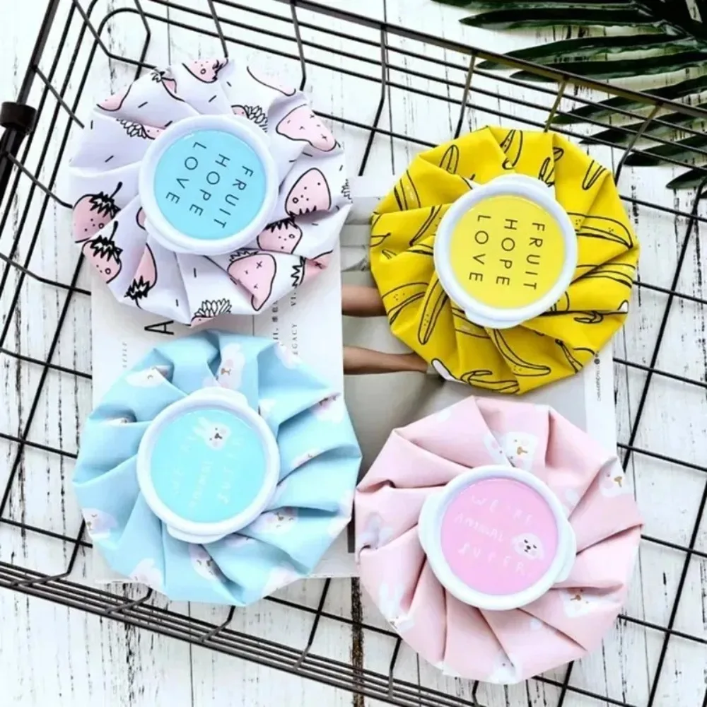 Cartoon Cute Cooling Ice Pack Cold and Hot Physiotherapy Exercise Physical Cooling Cloth Ice Pa for Water Filling Cloth Ice Pack