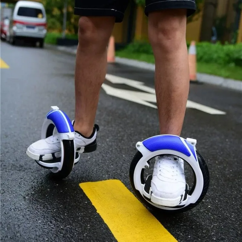 Outdoor X12 Hot Wheel Air-free PU Silent Split  Roller Skate, Mobility Skateboard
