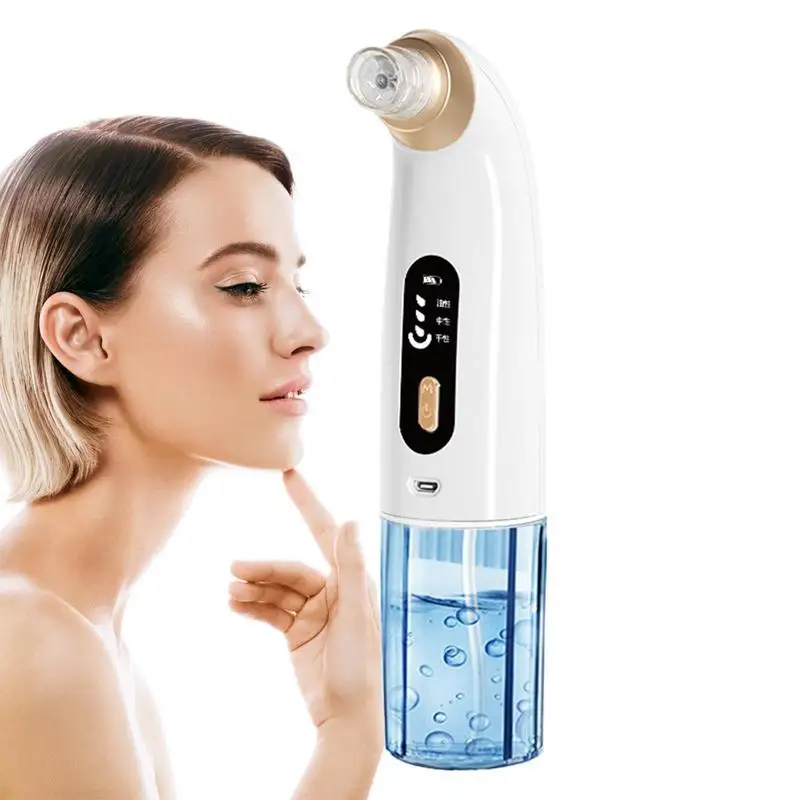 Aspirateur Électrique pour les Pores de l'Antarctique, Extracteur de Tête Noire, Outils de Soins de la Peau, SubKRd'Eau avec 6 Sondes Rechargeables 3