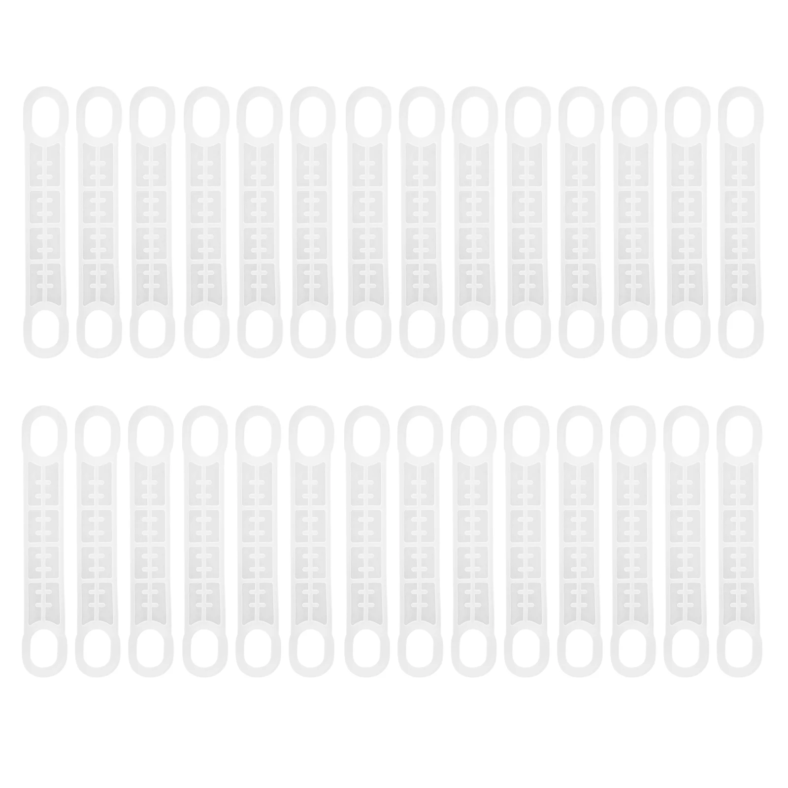 

100Pcs Anti-Slip Silicone Hanger Covers Transparent Strips Clothes Hanger Pads Non-Skid Grips for Plastic Wood Garment Rack