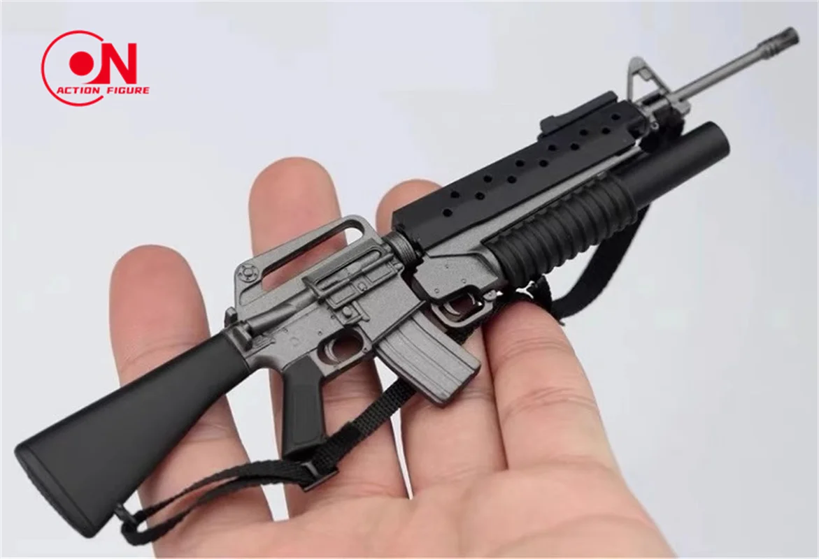ZYTOYS 1/6 مقياس M16A1 + M203 نموذج الجندي بندقية سلاح المشهد اكسسوارات الدعائم صالح 12 ''الجندي عمل الشكل الجسم الدمى #2