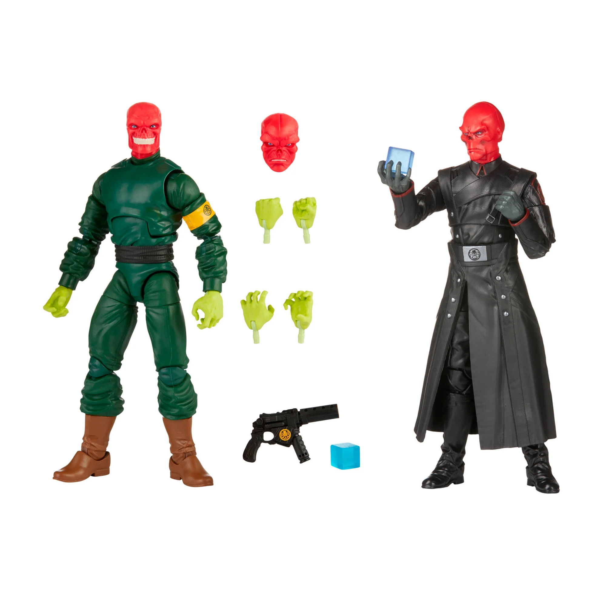 Marvel Legends Red Skull Comic & Movie Version 6