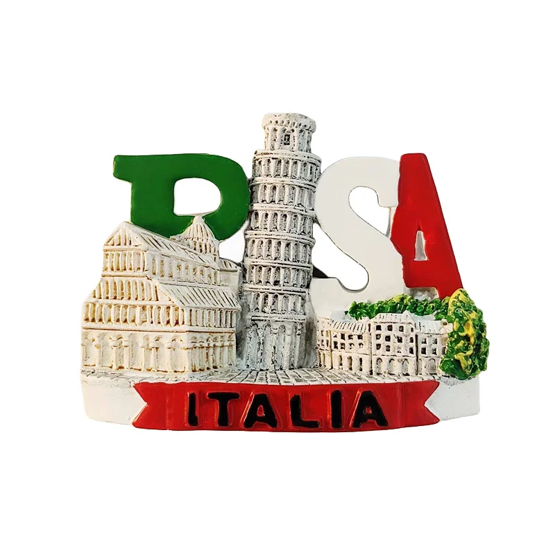 Europe Italy 3D Fridge Magnets Tourism Souvenir Refrigerator Magnets Sticker Collection Handicraft Decoration Articles