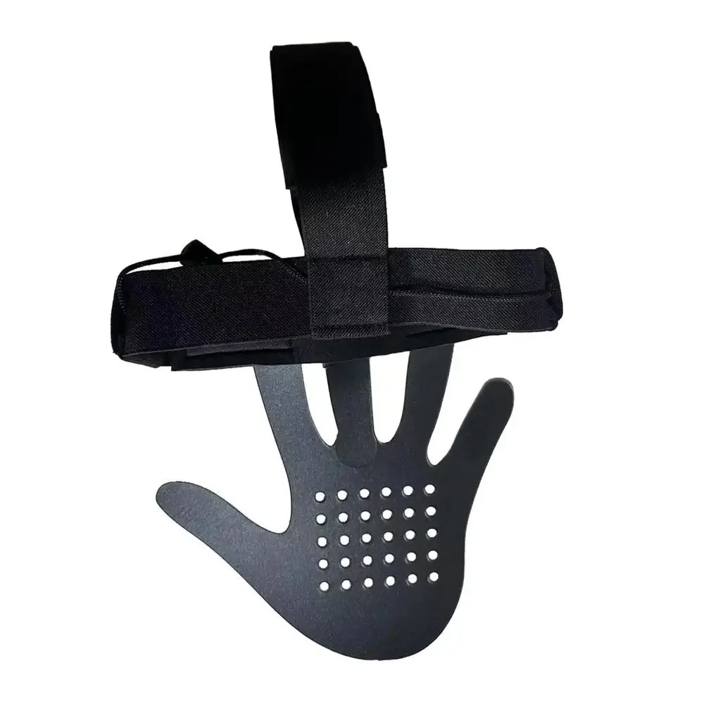 Stereo basketbal defensief masker gezicht verstelbare gesp dribbelen weerstand tool basketbal trein gezicht elastisch verband