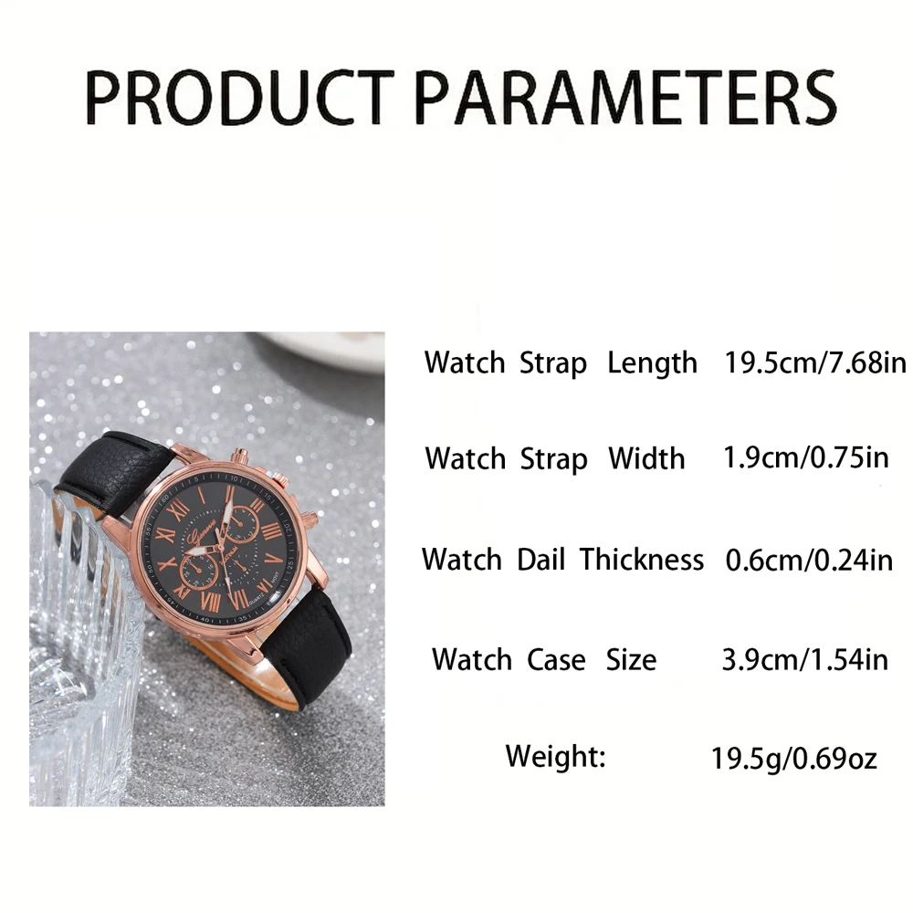 5Pcs Set Fashion Women Watch Butterfly Jewelry Set Watch Business Casual Leather Quartz Wristwatch Gift Relogio Feminino Clocks