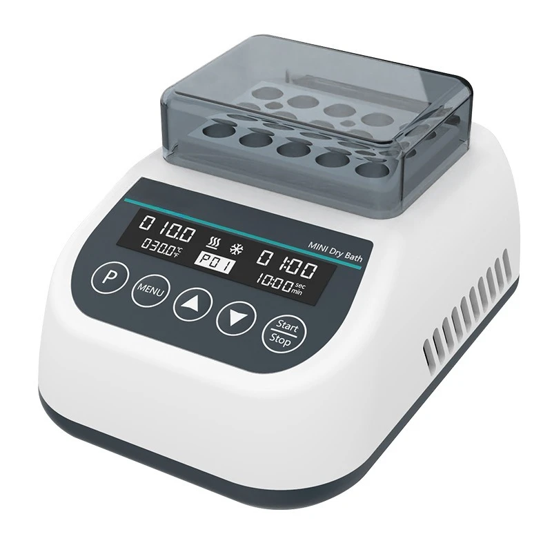 Laboratory thermostatic metal bath | dual function of heating and cooling, dry thermostatic mixer,
