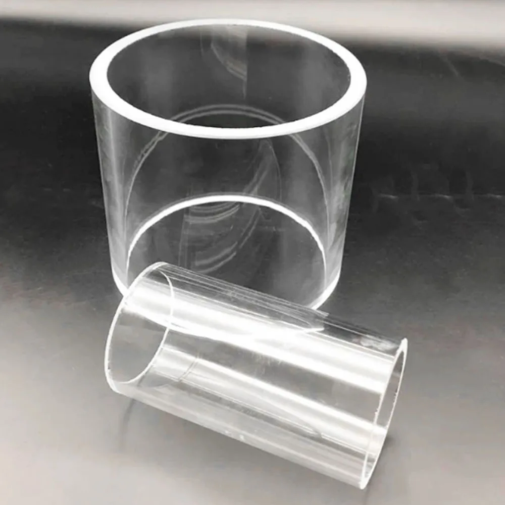 ‌High Borosilicate Column Sight Glass Tube Viewing Cup Chemical Pipeline Boiler OD20---120mm Height 100mm Thickness 4-10mm