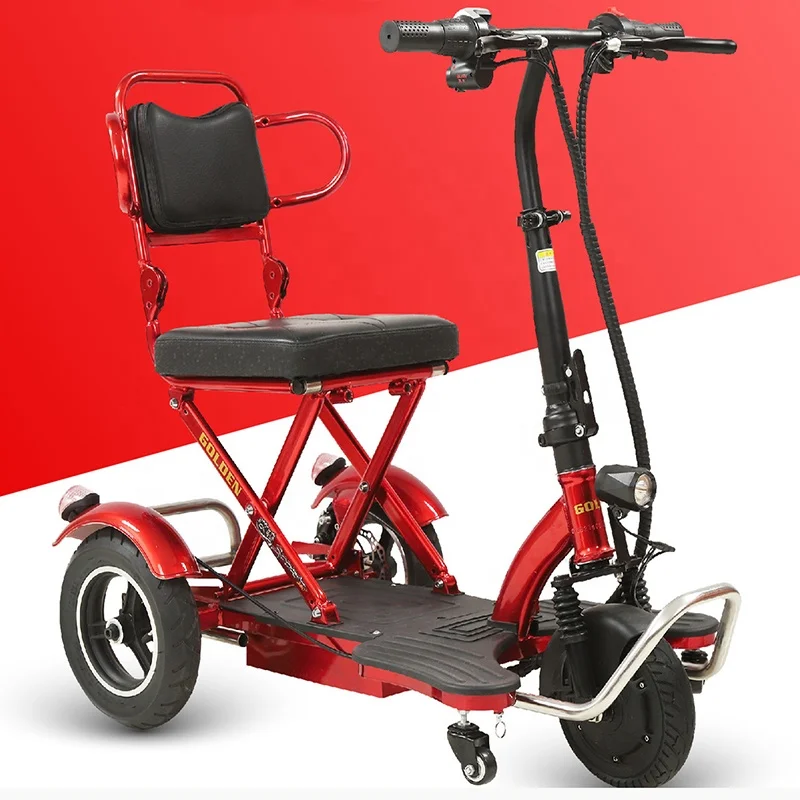 

Electric Cabin Scooter Factory Sale Motorcycle Lightweight Tricycles Mobility scooter for Elderly