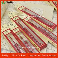 1Piece Etimo Red Crochet Tulip Original Diy Tulip Crochet Hook Crochet Needles Knit Hooks Crochet Accessories