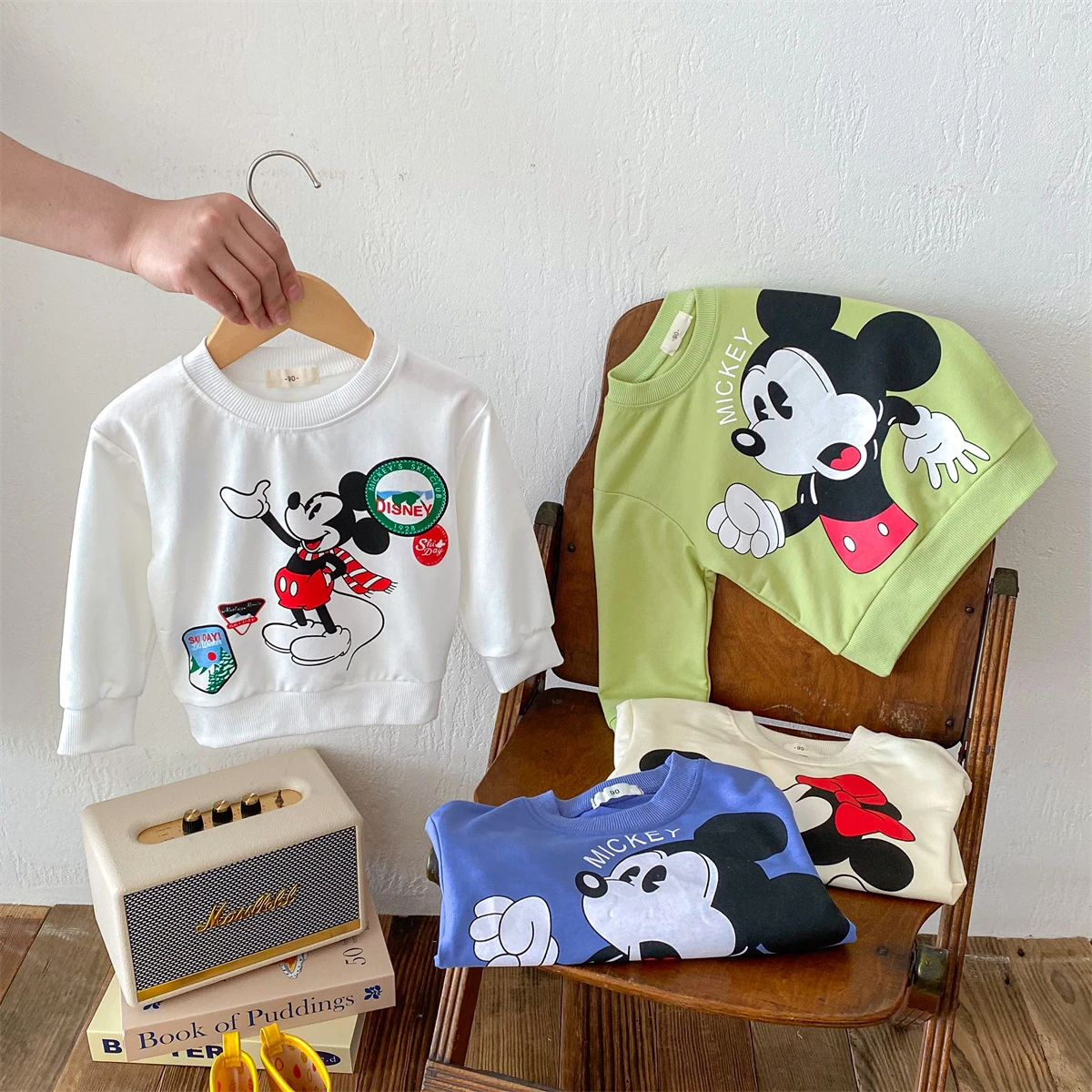 

Crewneck Sweatshirts New Fashion Casual Crewneck Tops Kids Boys Cartoon Printed Hoodies Baby Girls Tops Brand Autumn Clothing
