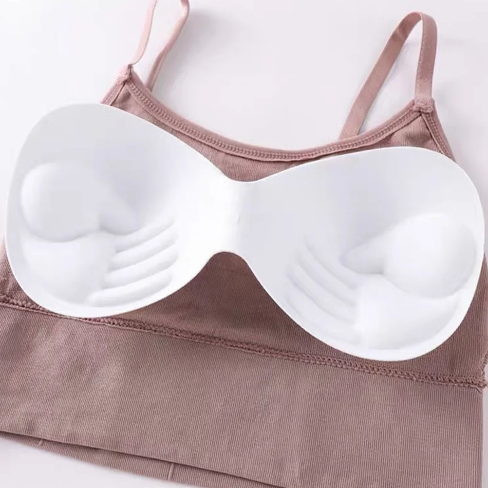 

4Pcs Seamless Backless Bra Tops Lightweight Breathable Sweat-Wicking Yoga Bras for Running Women