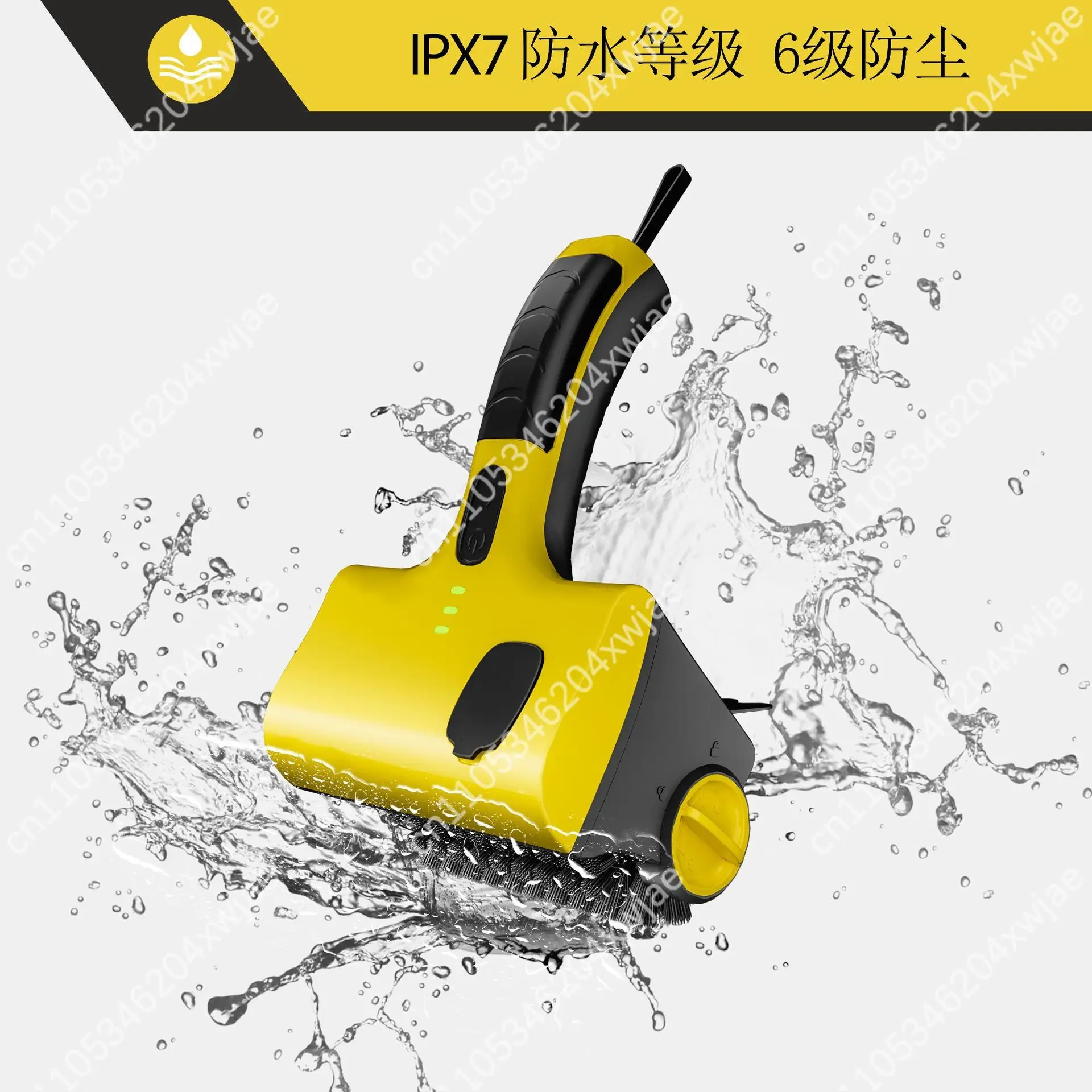 

Wireless Electric Grill Brush, Multi-Functional Replaceable Heads for Home Kitchen and Tile Cleaning