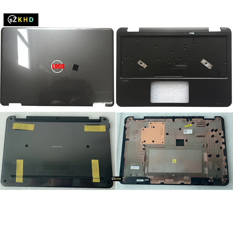 

WGM3K New For Dell Latitude 3189 Education 2-in-1 Lcd Back Cover Rear Lid Palmrest Upper Case Bottom Shell Laptop Accessories