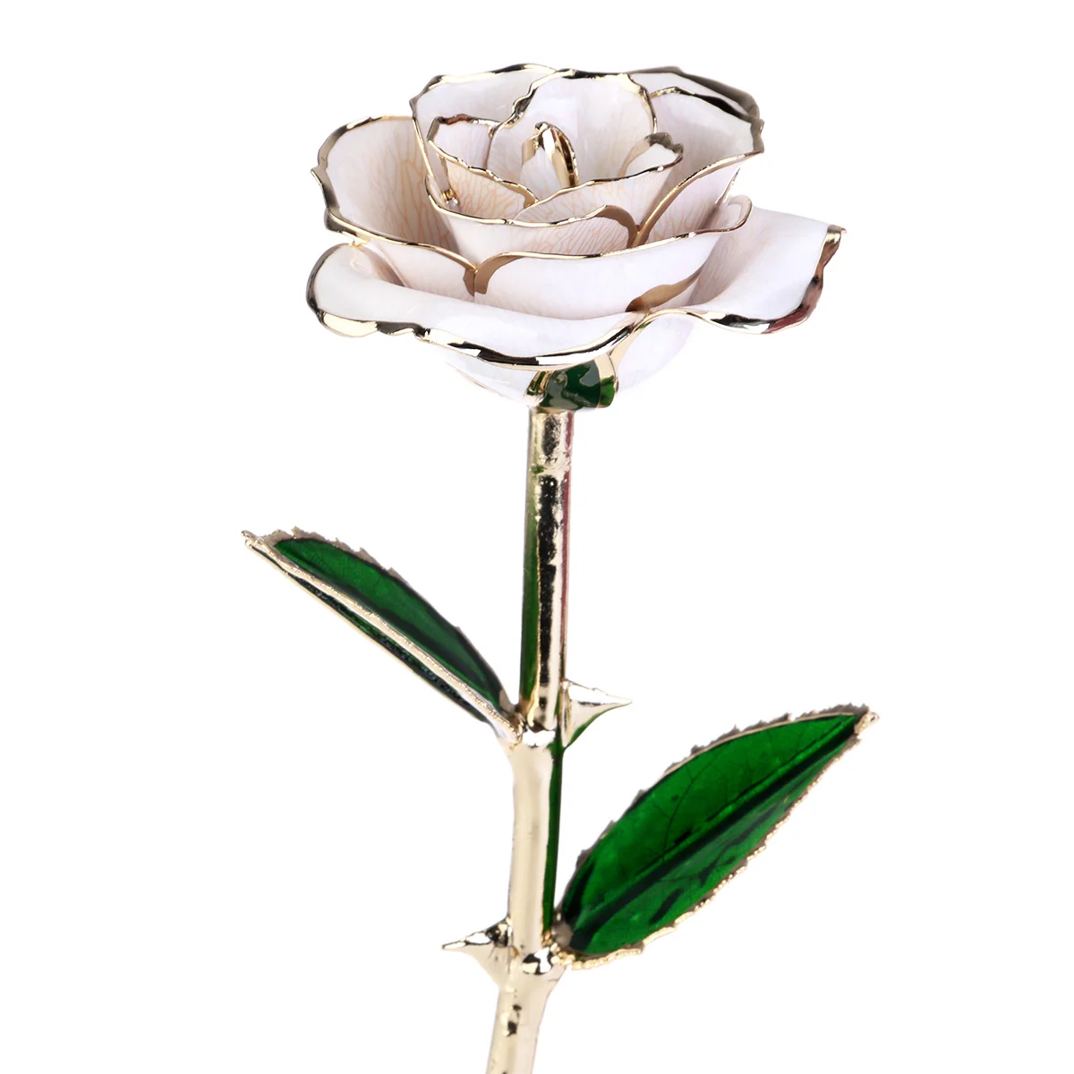 

Elegant 24K Gold Lacquered Flower Gift for Anniversary Birthday Mother's Day Valentine's Present