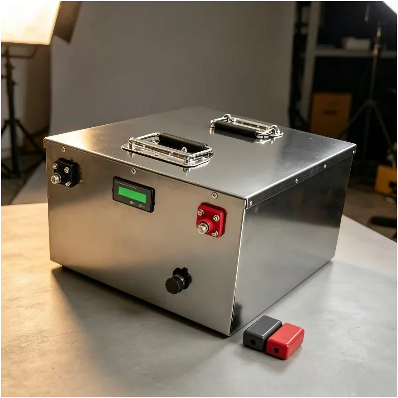 48V Lithium Battery 100Ah-200Ah with Built-in Bluetooth Smart BMS Durable LiFePO4 Energy Storage for Home Solar System view 2