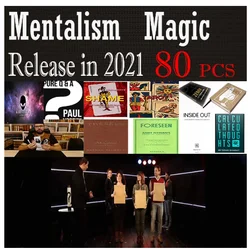 80 Set Mentalism Magic Trick Package Collection Release in 2021