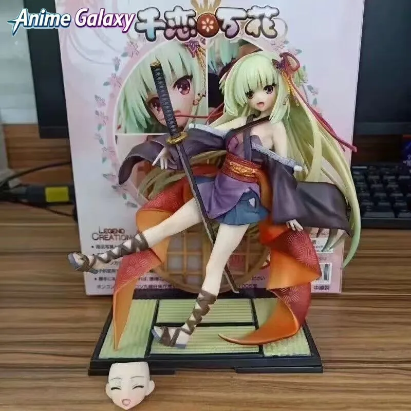 

Anime Senren Banka Murasame Little Sword Special Bonus Changeable Face Figure, Game Girl Model Statue, Boxed Collectible, Deskto