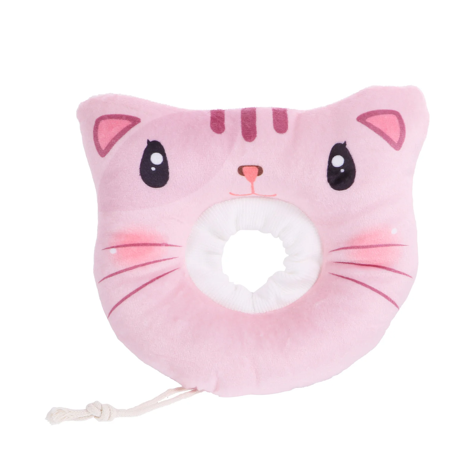 

Adjustable Anti Licking Scratch Cute Cartoon Design Comfortable Cotton For Cat Period Cat Kitten Recovery Neck Cone Collar For
