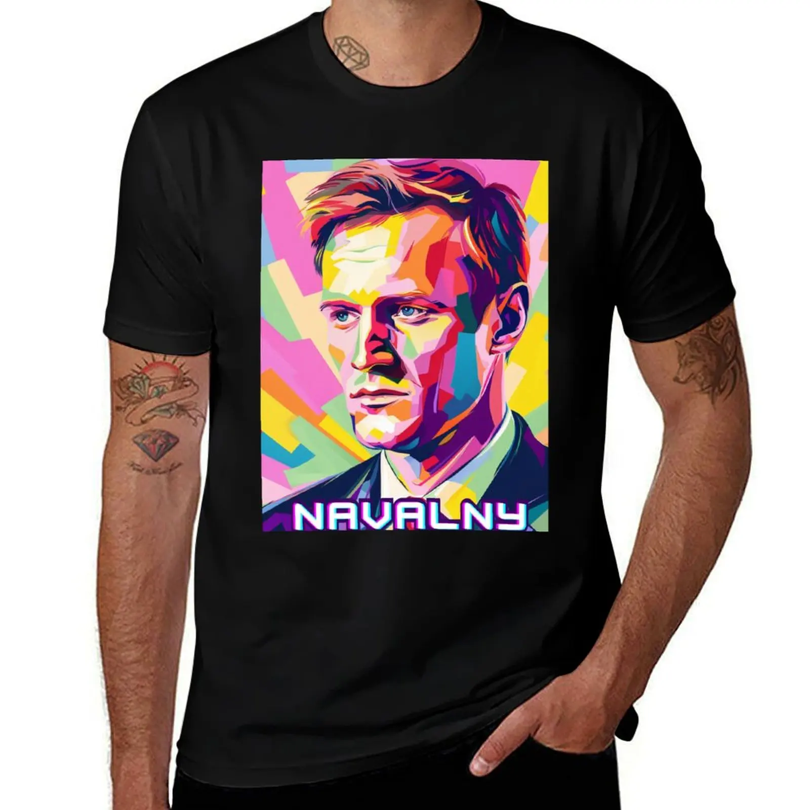 Alexei Navalny T-Shirt cheap stuff anime figures mens vintage t shirts