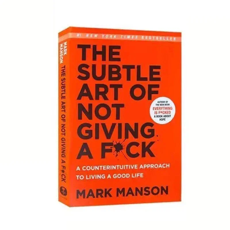 The Subtle Art of Not Giving A F*C/Reshape Happiness/how To Live As You Want By Mark Manson Self Management Stress Relief Book