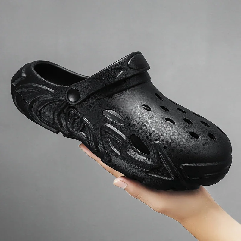 

2024 Factory Cheap EVA Men's Clogs Shoes Lightweight Wholesale Plastic Clog Men Beach Working Sandals With Men Clogs&Mules