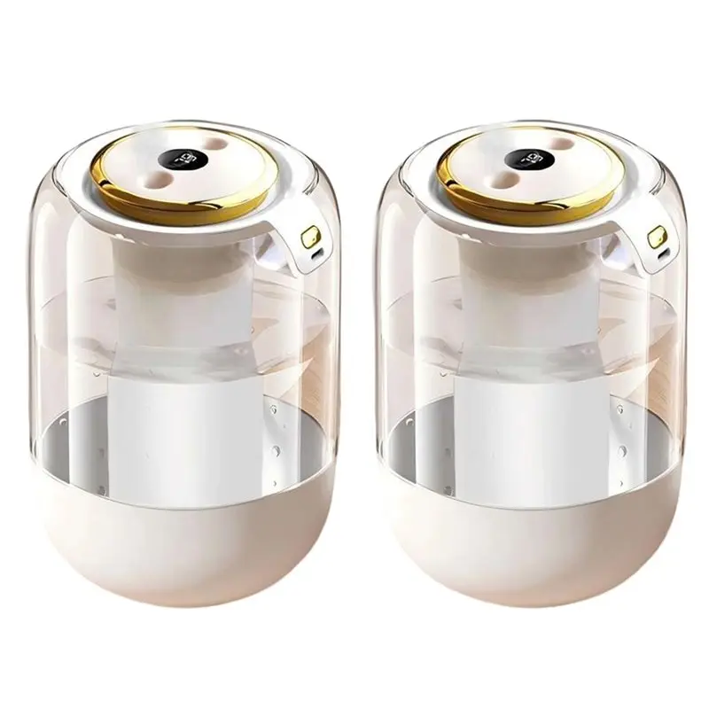 

Увлажнитель воздуха SIMPLE 2025 для домашнего использования, бесшумная модель для спальни, большой объем, идеально подходит для беременных женщин и младенцев, для использования в помещении, 2 шт.