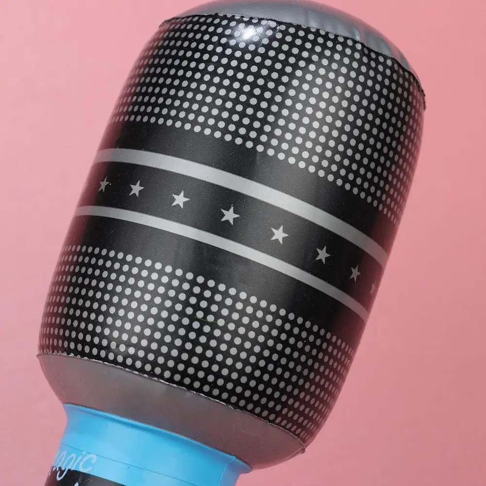 12 pçs presentes concerto musical festa temática role play palco foto adereços explodir microfones infláveis inflados