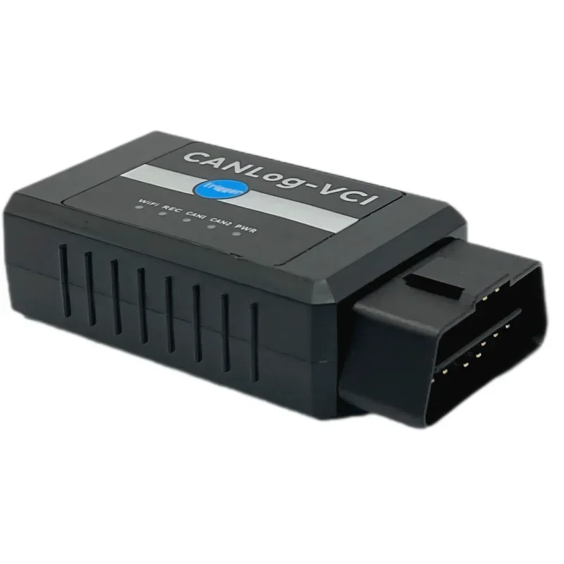 4-channel CANFD/CAN data logger offline recording on mobile phone, data terminal WiFi transmission and download