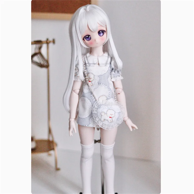 BJD Doll Clothes Skirt Outfit For 1/4 MSD MDD Doll Accessories Dress Up Gift Diy Clothes(No Doll)