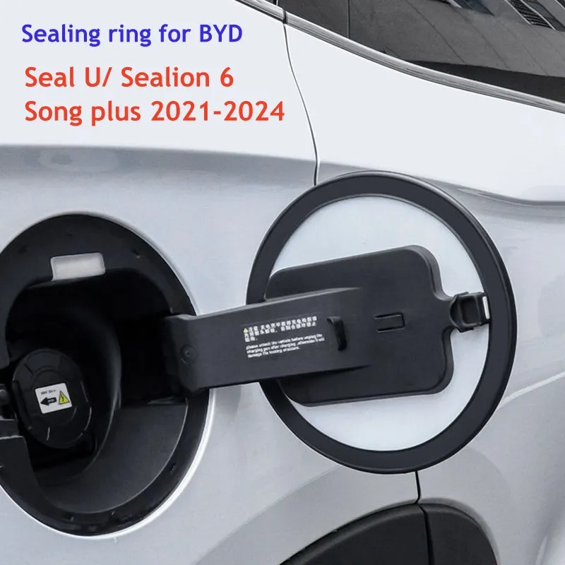 Anel de vedação do tanque de combustível, porta de carregamento para byd song plus seal u sealion 6 2025 2024 2023 2022, acessórios à prova d'água